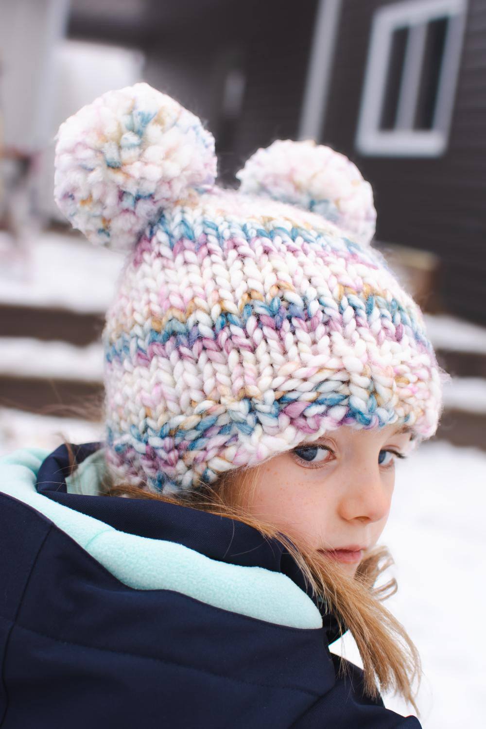 Fall/Winter Collection Double Pompom Toque