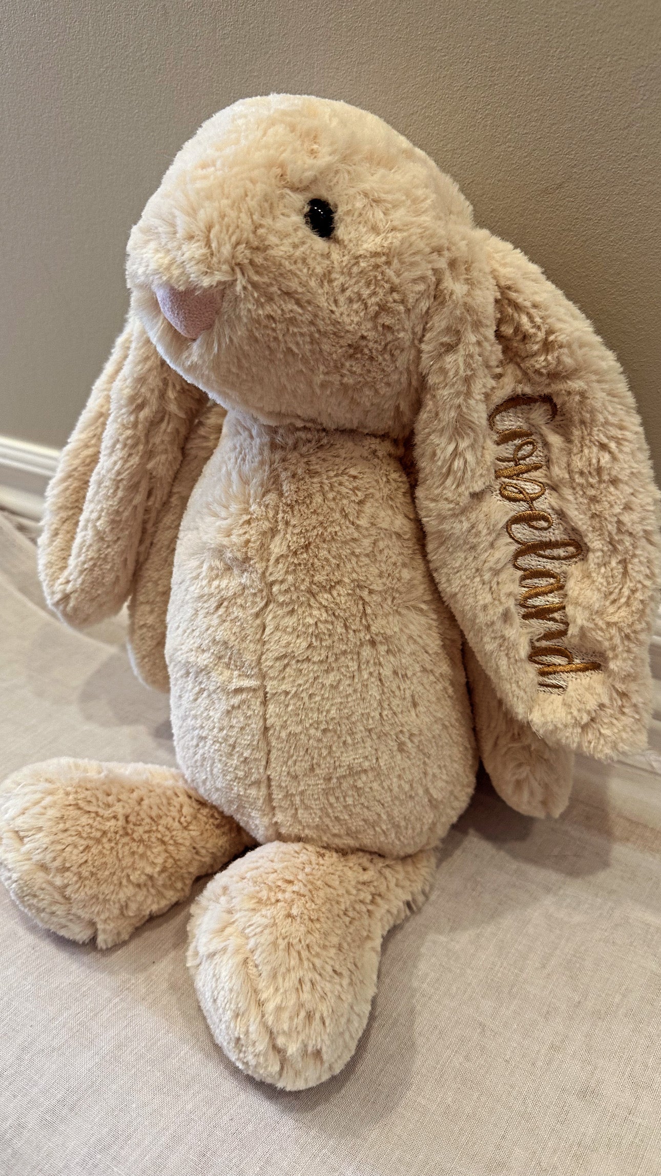 15" Embroidered Bunny Ear