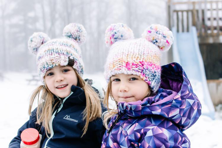 Fall/Winter Collection Double Pompom Toque