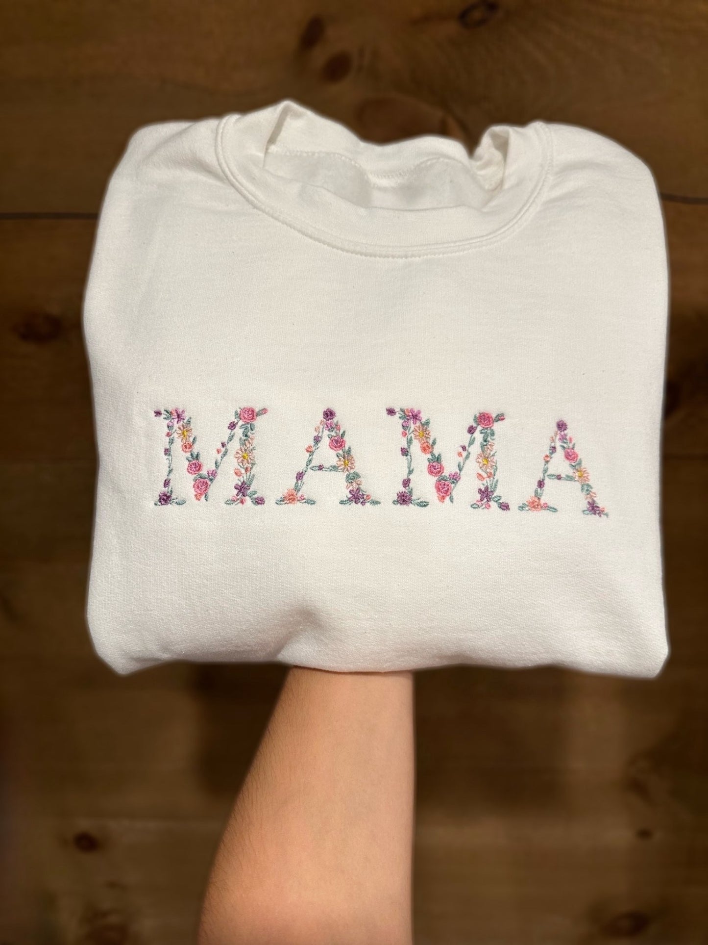 MAMA Floral sweater