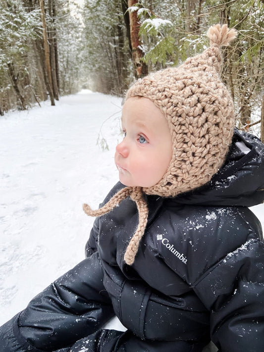 Fall/Winter Collection Pixie Hat with Tassel
